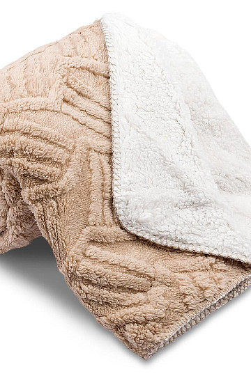 coperta Pecora LINKY CIOCCOLATO 150 x 200