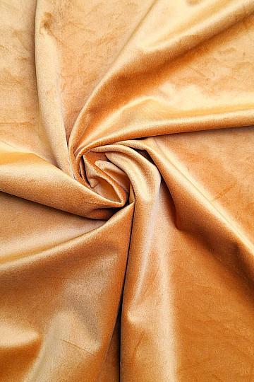 Tessuto decorativo in velluto RIVIERA MUSTARD