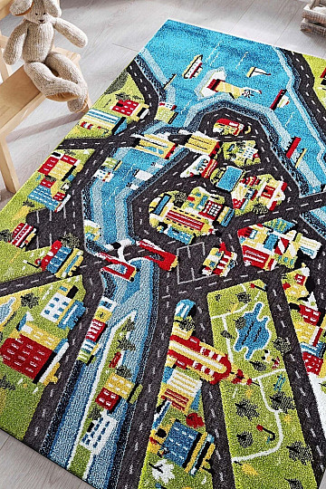 Tappeto per bambini Colore Kids 03 AMERICA