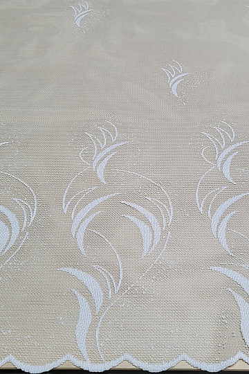 Tenda jacquard V 318/170 bianca