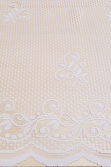 Tenda jacquard V 215 bianca