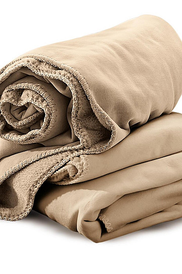 Coperta in microfibra IRISETTE CAMEL