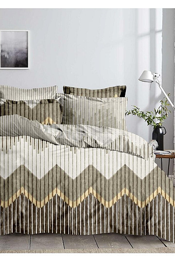 biancheria da letto realizzata in microfibra di microflanella - LATTE