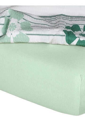 Lenzuolo in jersey colore MENTOL