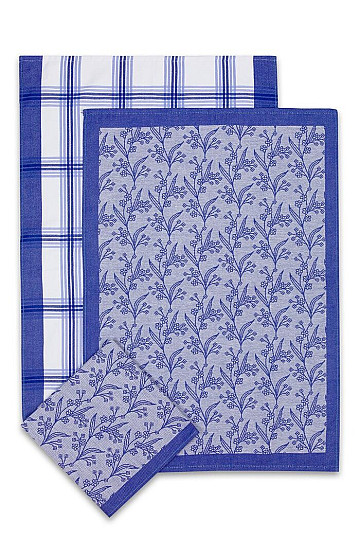 Strofinacci jacquard LAVANDA