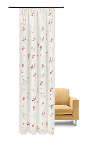 NATURA Tenda Gerster FIORI ROSSO