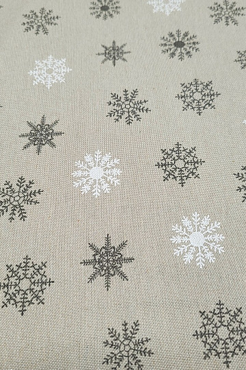Tessuto decorativo FLAKES GRIGIO BIANCO