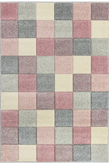 Tappeto pezzo PORTLAND cubi colorati
