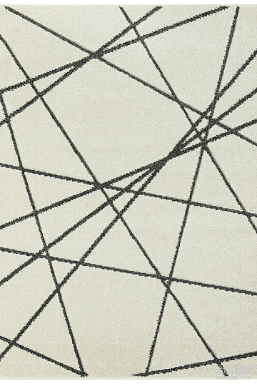 Tappeto in pezzi PORTLAND bianco grigio