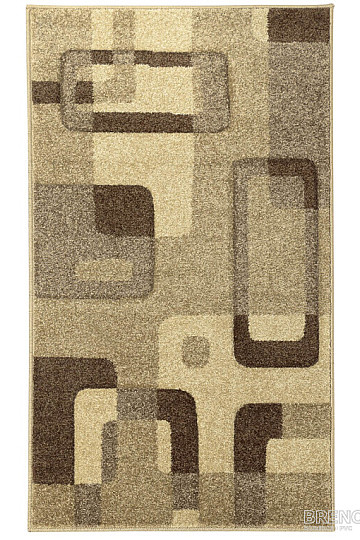 Tappeto in pezzi PORTLAND marrone beige