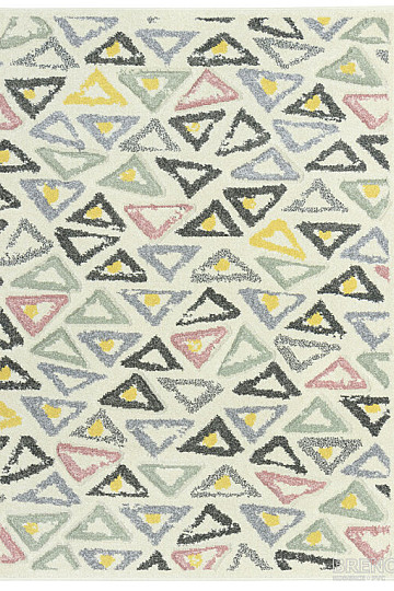 Tappeto in pezzi PORTLAND multicolore
