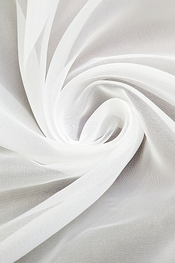Tenda in voile HERMES 11 bianco