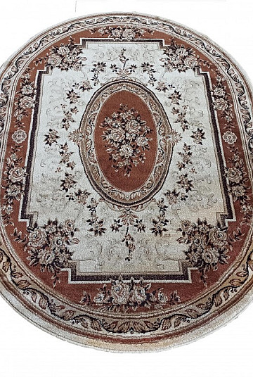 Tappeto ovale EXCLUSIVE 04 marrone