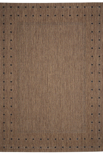 Tappeto con fibbia FLOORLUX 20329 - caffè - nero