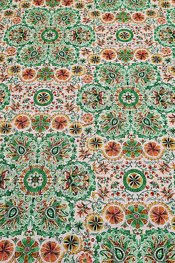Tessuto decorativo INDIA verde
