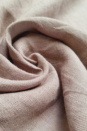 Tessuto di lino TEINTURE BEIGE