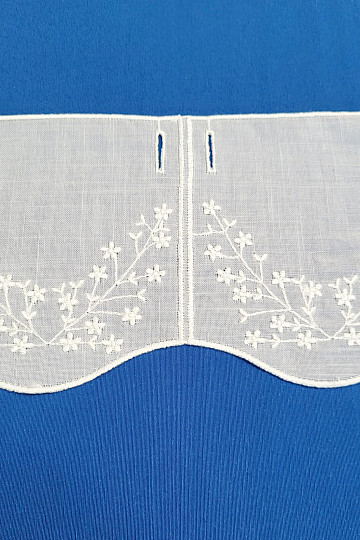 Tenda in vetro colorato GERSTER 11706/019/0010 bianco