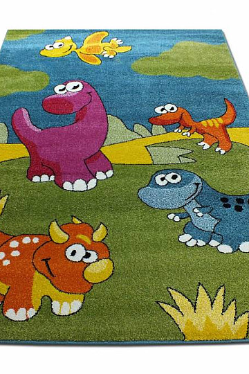Tappeto per bambini MONDO NUOVO Dinosauri