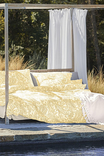 Biancheria da letto di lusso in raso IRISETTE FLORENZ 8447-40 ORO