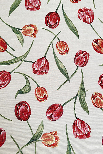 Tessuto per arazzo TULIPS III modello grande