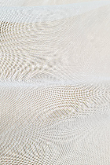 Tenda jacquard rifinita BIANCO