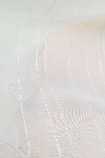 Tenda finita GERSTER bianco liscio