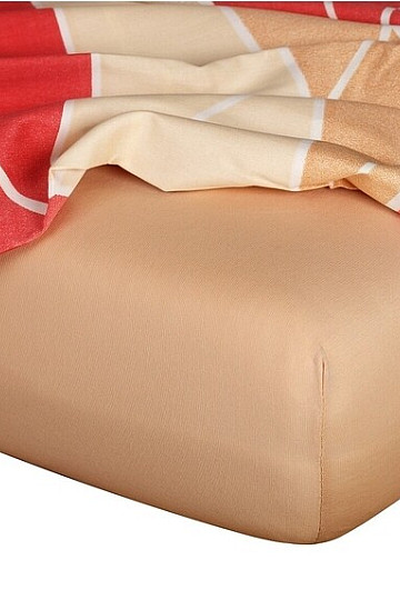 Lenzuolo in jersey colore SV. MARRONE