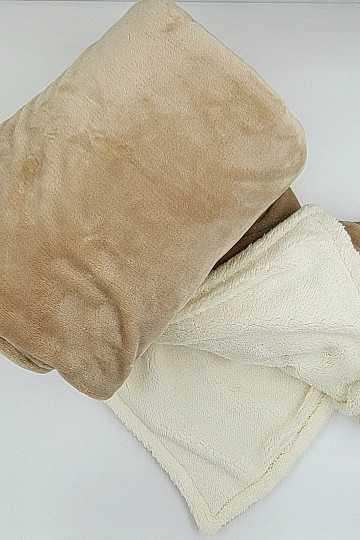 Coperta Ovečka liscia BEIGE chiaro