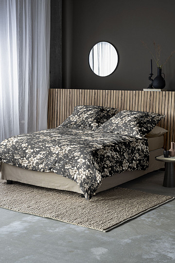Biancheria da letto di lusso in flanella IRISETTE ZOBEL 8558-11 nero