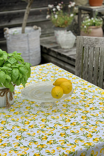 Tovaglia e sciarpa LEMON DELIGHT