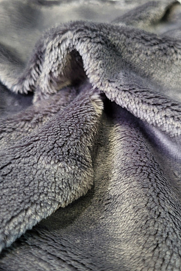Lenzuolo in microflanella DORMIRE BENE antracite