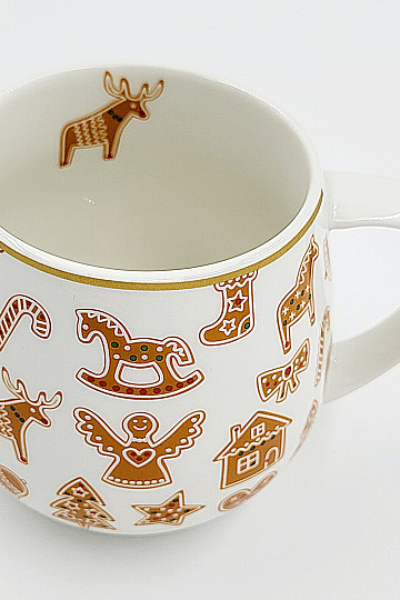 Tazza DI PAN DI ZENZERO DI NATALE