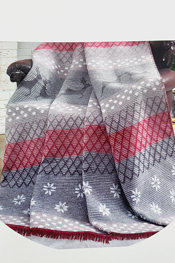 Coperta natalizia RENNA GRIGIA