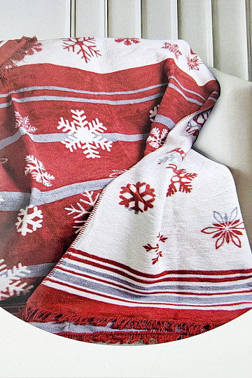 Coperta natalizia FLAKES