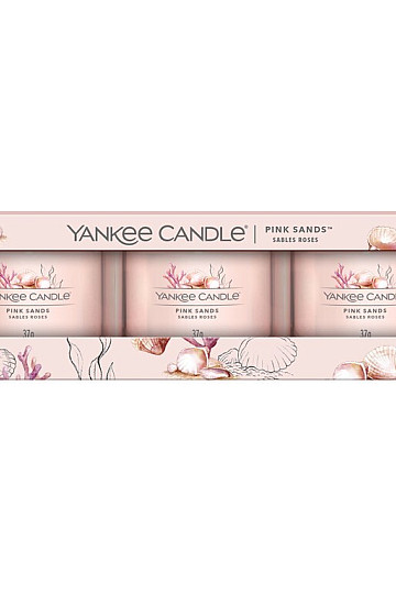 YC PINK SANDS set in vetro 3 pezzi
