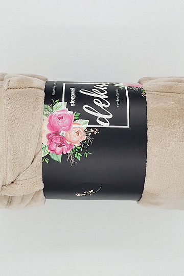 Coperta IN MICROFLANELLA BEIGE