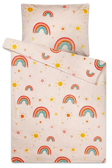 Biancheria da letto in microflanella RAINBOW