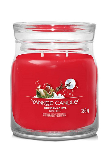 candela YC fragranza CHRISTMAS EVE GLASS MEDIUM 2 stoppini