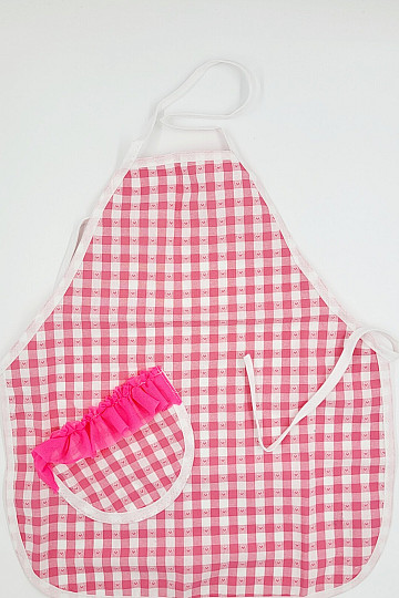 GREMBIULE PER BAMBINI ROSA