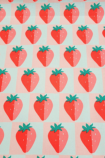 Tessuto di cotone FRAGOLE