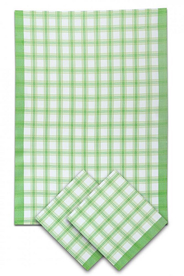 Asciugamani di bambù CUBO GRANDE VERDE