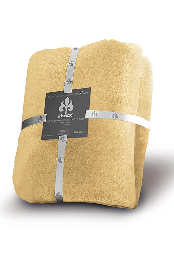 Coperta morbida RELAX 40 GIALLO