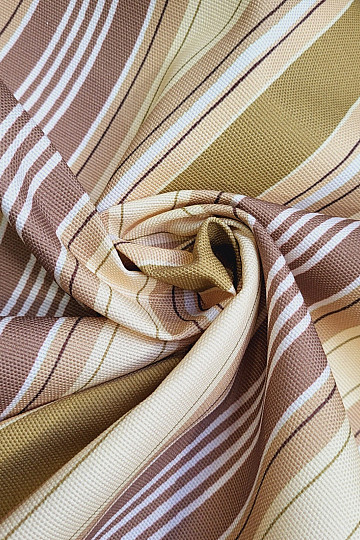Tessuto decorativo LIRIO - righe marrone