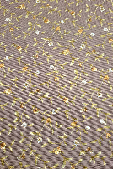 Tessuto decorativo MILFLORES marrone