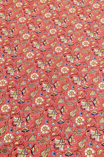 Tessuto arazzo MALVARROSA ROSSO