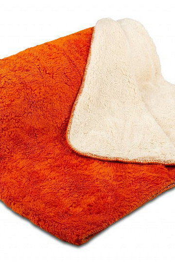 coperta Sheep-sheep 150/200 arancio scuro/crema