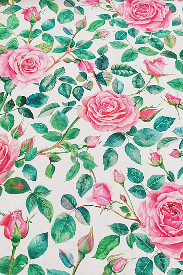 Tessuto decorativo ROSE HOPING ROSE