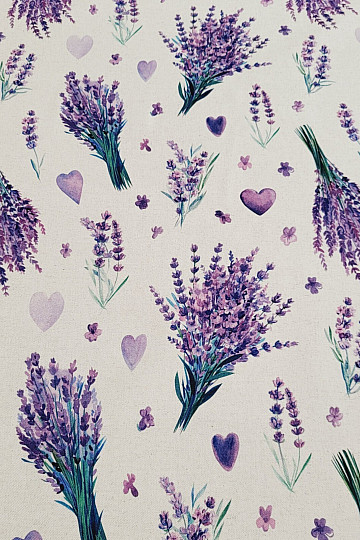 Tessuto decorativo LAVANDA MAXI