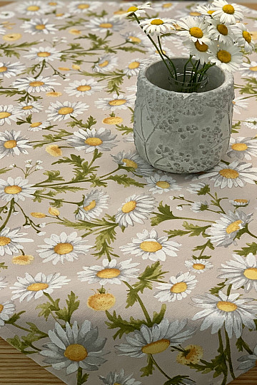 Tovaglia e sciarpa DAISIES