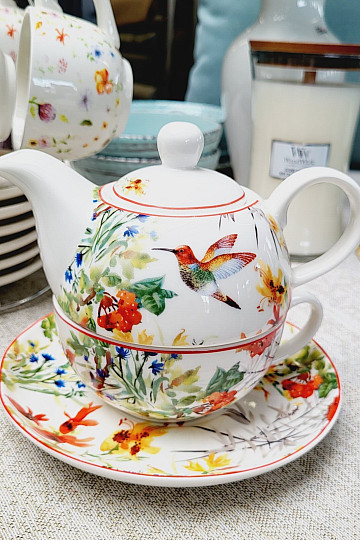 Tazza LINNEA con teiera